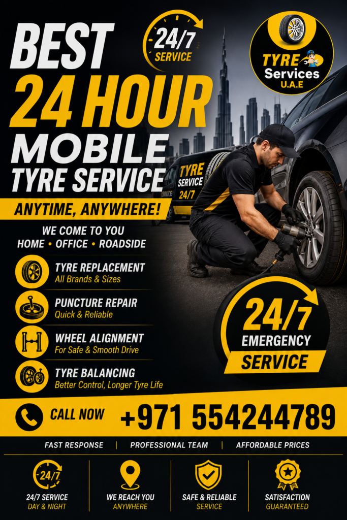24 Hour Mobile Tyre Service